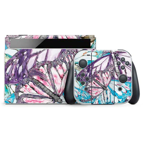 California Monarch Collage Nintendo Skins